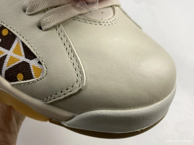 Rep Quai54 AIR CZ4152-100 Retro 6 Jordan (2020) Sail Brown 0808